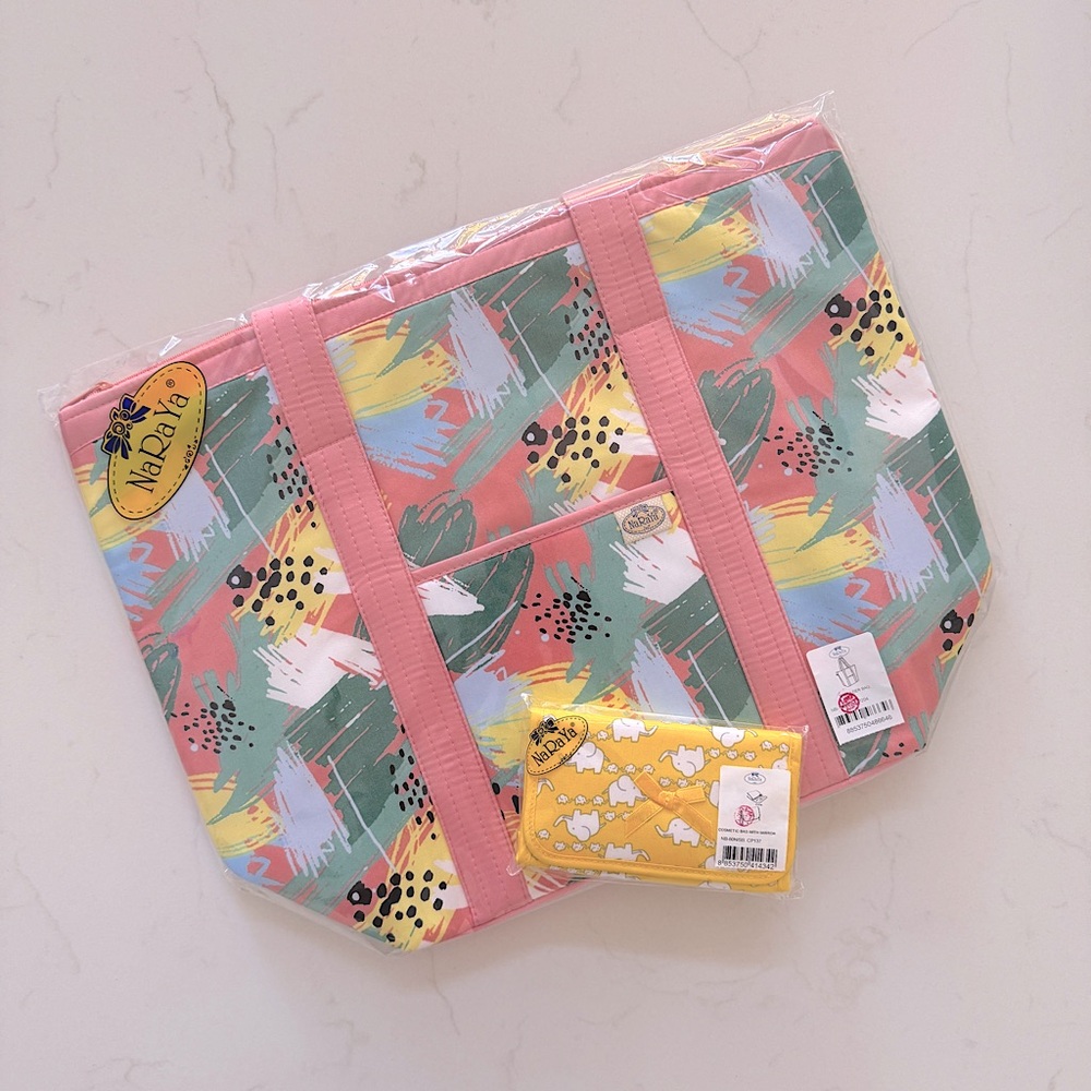 NaRaYa🇹🇭 Shoulder Bag & Cosmetic Bag Bundle